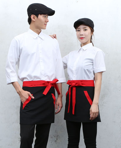 SAP-846 검정 적배색끈 미니