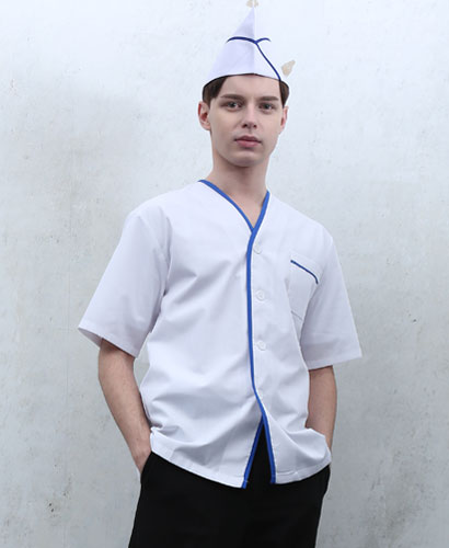 SHA-57 남성 청바이어스 반팔