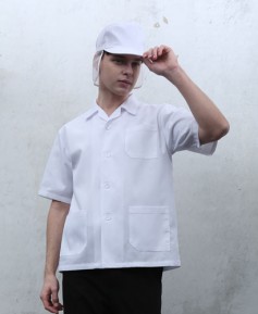 SHA-78 남성 백색카라 반팔 ㅡ30수