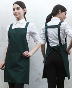 SSA-531 ★  녹색 면혼방 앞치마