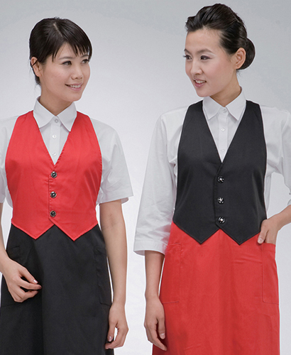 SAP-031 배색 투피스 앞치마