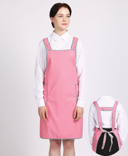 SAP-103 H형 분홍색 방수앞치마