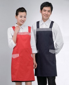 SAP-12 줄무늬 포인트 앞치마