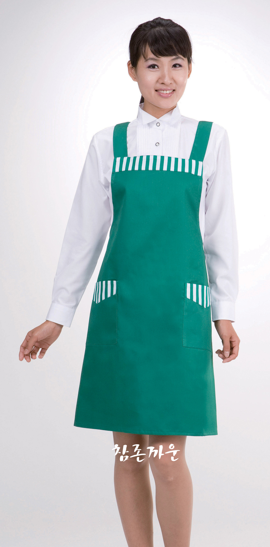 SAP-13 줄무늬 포인트 앞치마