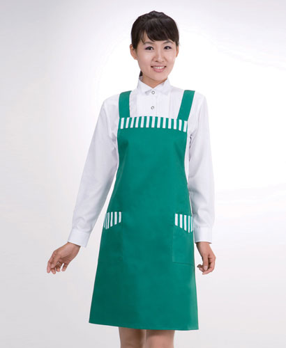 SAP-13 줄무늬 포인트 앞치마