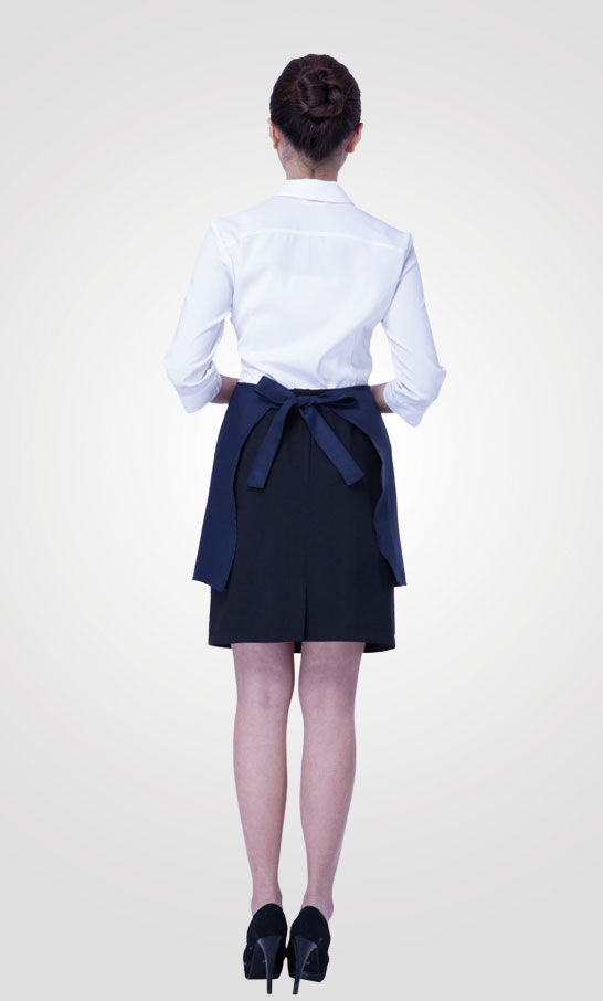 SAP-210 곤색미니앞치마