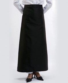SAP-250 검정 롱허리앞치마