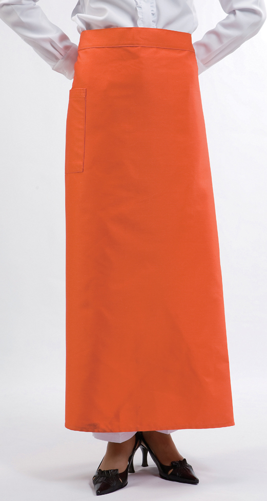 SAP-253 오렌지 롱허리앞치마