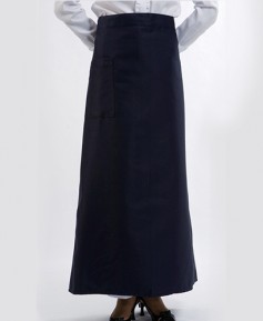 SAP-256 곤색 롱허리앞치마