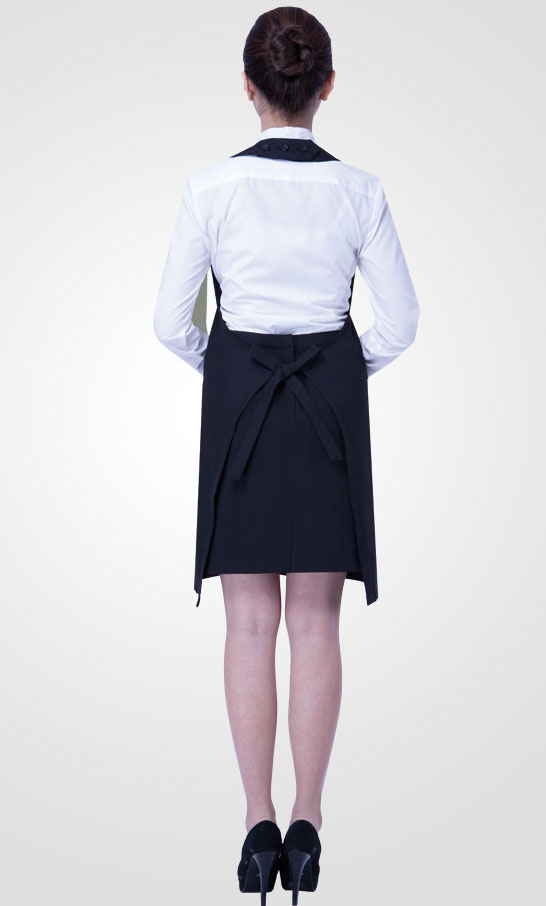 SAP-920 검정 조끼앞치마