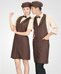 SAP-920 갈색 조끼앞치마