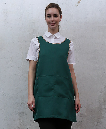 SAP-933 녹색 원피스체크바이어스