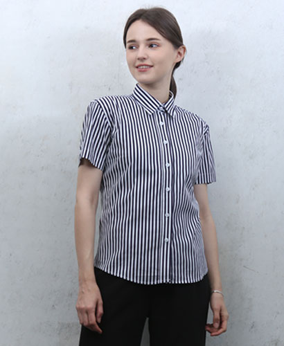 SB-138 곤색줄지 리본탈부착형 긴팔/반팔