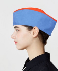 SC--61 하늘색 배색 위망사모자