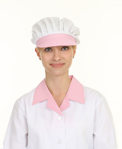 ▶ SC-101 핑크체크 반망사 305