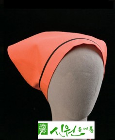 ◈ SC-174빨강색/오렌지색 검띠 스카프 ◈