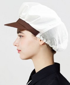 ▶ SC-203 갈색챙 반망사모  ◀