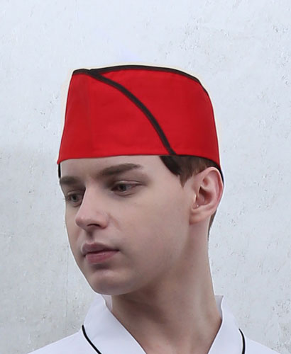 SC-938 적색 검띠 위망사모 ㅡ(남녀공용)