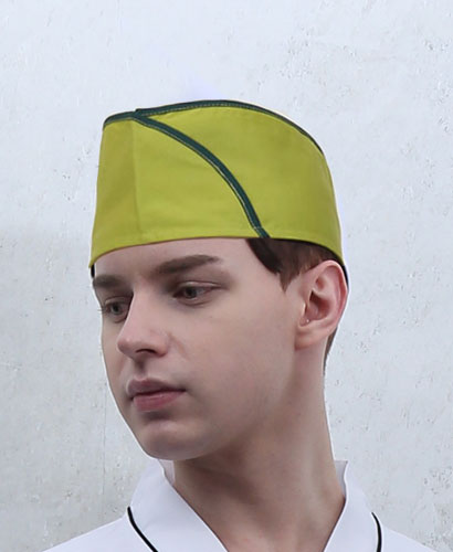 SC-945 연두 녹띠 위망사모자 ㅡ(남녀공용)