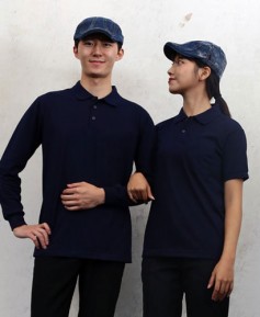 T-54 곤색 ((고급)) 폴로티셔츠 순면ㅡ(주머니없음)