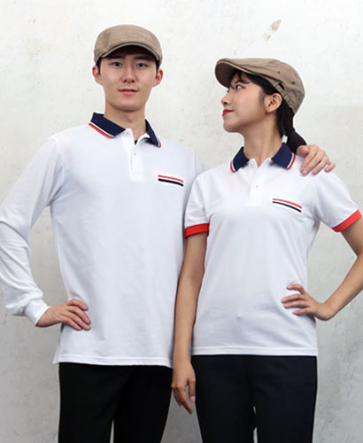 ▶ST-51 주머니 요꼬배색 ◀ㅡㅡㅡㅡㅡ백색