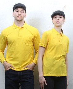 ST-52 노랑색 폴로티셔츠 ◀ㅡㅡㅡㅡ(주머니있음)