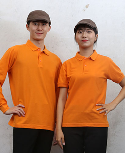▶ST-54 긴팔/반팔((고급))폴로티셔츠 순면◀ㅡㅡ오렌지