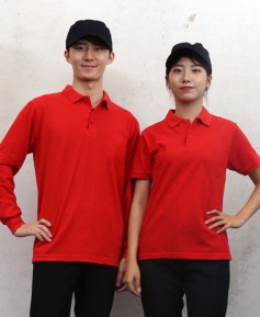 ▶ST-54 긴팔/반팔((고급))폴로티셔츠 순면◀ㅡㅡ적색