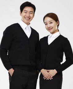 SG-73 검정 남녀무지 가디건