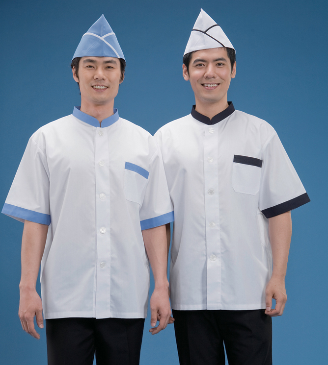 SHA-49 차이나배색 반팔