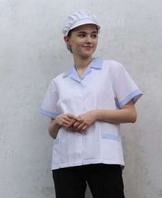 SHA-71 소라체크 카라 반팔 ㅡ30수