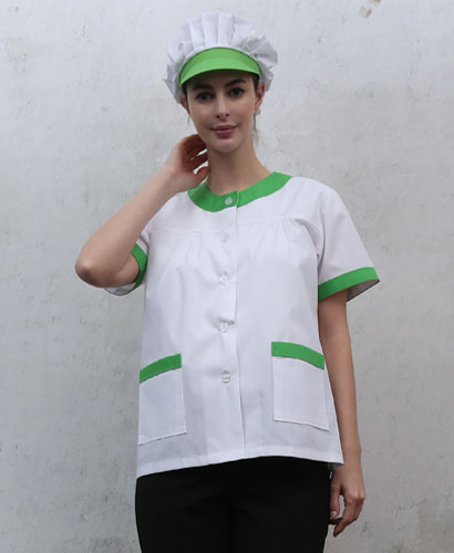 SHA-82 연두 라운드 반팔