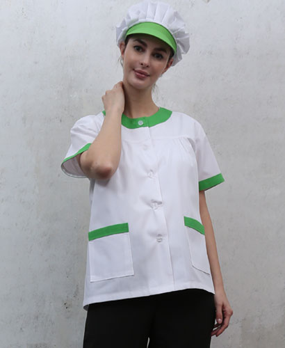 SHA-82 연두 라운드 반팔