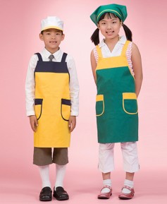 SK-8 배색앞치마