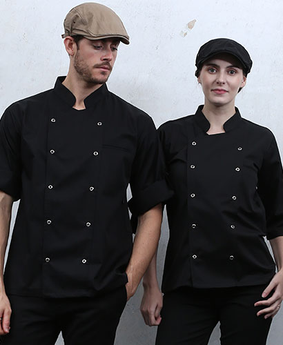 SKO-128 검정 기능성 이중소매 스넵