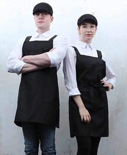 Q-1 블랙 앞치마