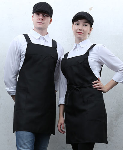 Q-1 블랙 앞치마