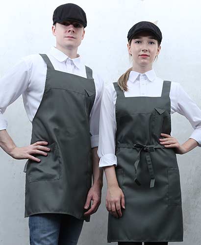 Q-4 카키 앞치마