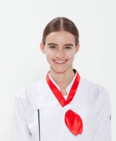 SS-118 적색공단 목스카프ㅡㅡㅡㅡㅡㅡ ※ ((목스카프고리조리복 전용))※