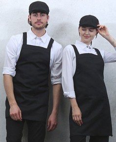 SSA-525 검정 기본앞치마