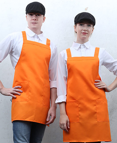 SSA-527 오렌지 기본앞치마