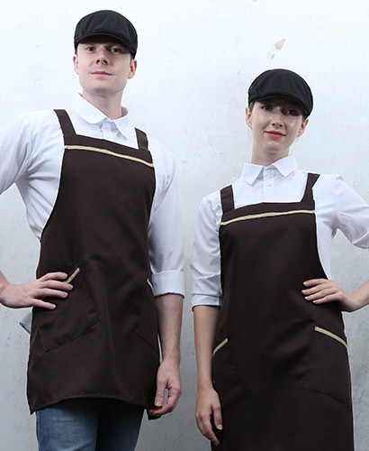 SSA-547 커피 베이지띠 앞치마