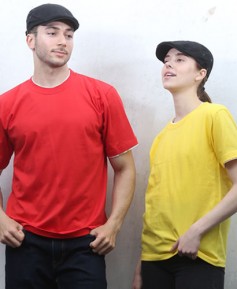 T3-74 반팔 이중면 라운드ㅡㅡㅡㅡ(빨강/노랑)