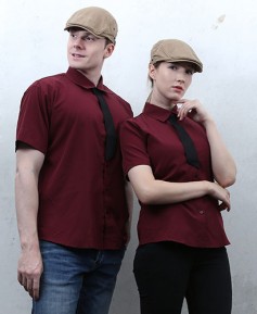 SY-360 NEW 반팔 자주 검넥타이 포인트 ㅡ(남여공용사이즈)