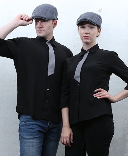 SY-712 NEW 검정 회색넥타이포인트ㅡㅡㅡ 칠부(남여공용사이즈)