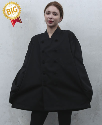 SKO-177 -1 블랙 매듭 조리복 ㅡㅡㅡㅡ 빅사이즈((긴팔))