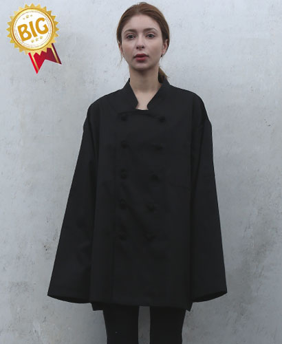 SKO-177 -1 블랙 매듭 조리복 ㅡㅡㅡㅡ 빅사이즈((긴팔))