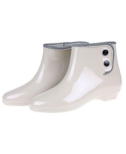 SK-10 여성 아이보리 발목장화